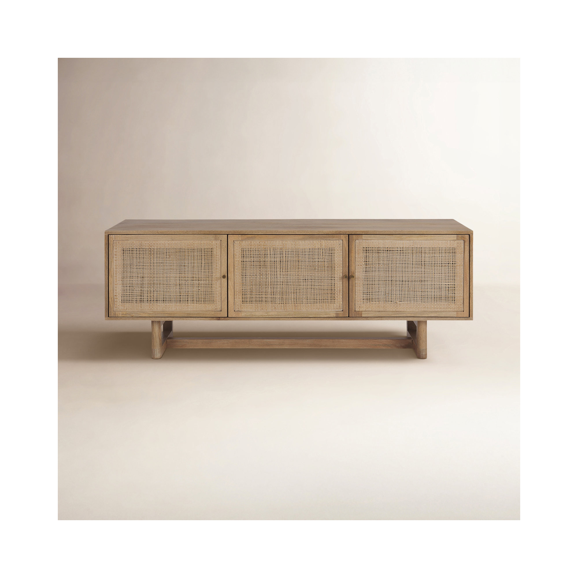 Cinna 65" Media Console, Light Brown