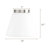 10" 1-Light Modern Brushed Nickel Flush Mount With White Ribbed Glass Drum Shade For Hallways/ Stairwells /Dining Rooms-1144446971