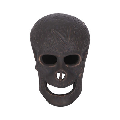 Burn the skull Reusable Skeleton Flame Fireproof ResinFor Fireplace Firepits Halloween Stove Barbecue Simulation Skull Props