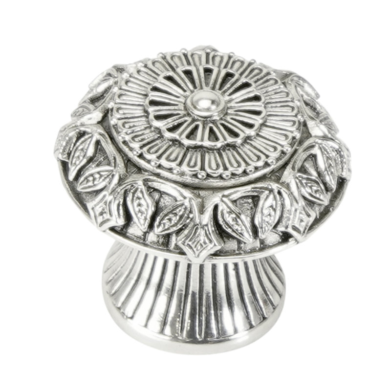 PARIS KNOB, Burnished Silver