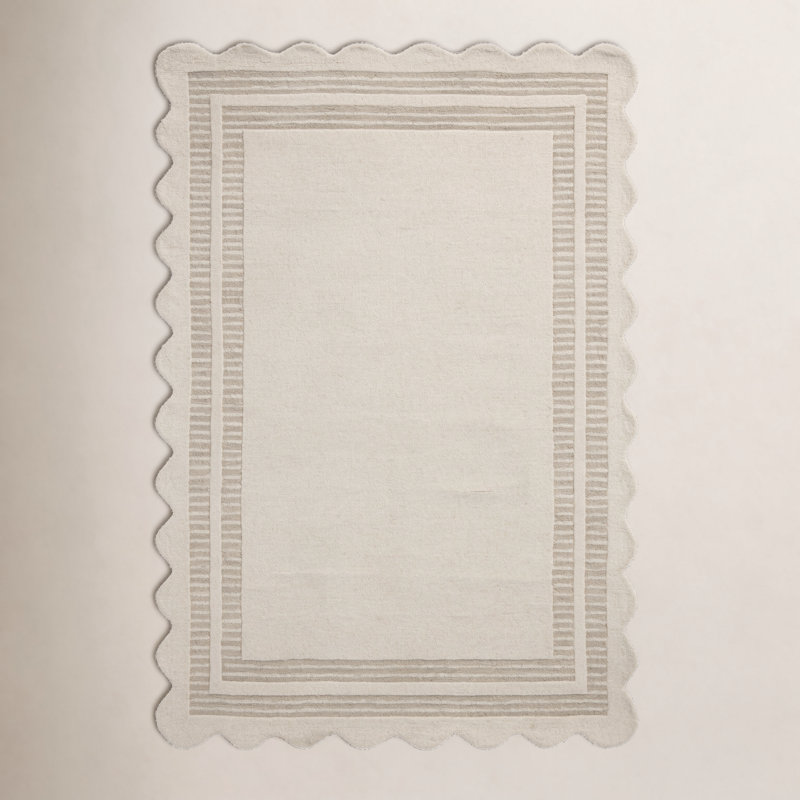 Tapis Chris Loves Julia x Loloi Scottie, Rectangulaire : 7 pi 9 po x 9 pi 9 po, Ivory/Grey