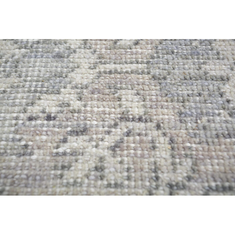 Transitional, Vintage One-of-a-Kind Rectangle 9'3" X 12' Hand Knotted Area Rug