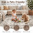 Washable Hallway Runner Rugs 4x10: Soft Ultra Thin Low Pile Carpet Machine Washable Indoor Lightweight Rug Runner Anti Slip Backing Rugs for Living Room Bedroom Kitchen 4'x10' Beige-792999204