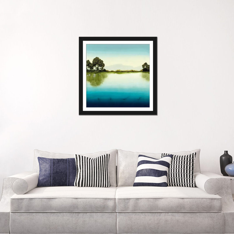 Connected I by Robert Charon - Print, 12" H x 12" W x 0.75" D, No Mat, Wrapped Canvas