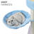 Space-Saving Modern Pastel Cat Tree, 28" H