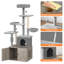 12MM Particle Board Plush Cat Litter Cabinet ZH1283 - 12Mm Particle Board, Plush Material, Spacious 60x48CM, Cat Litter Storage, Multi-Functional Cat Furniture-1652218268