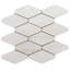 Stately Elongated Hex 12" x 12" Porcelain Marble Look Tile