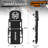 36" 2 In 1 Folding Rolling Car Creeper Seat With Casters, Foldable Mechanic Creeper, 330Lbs Capacity-1025694032