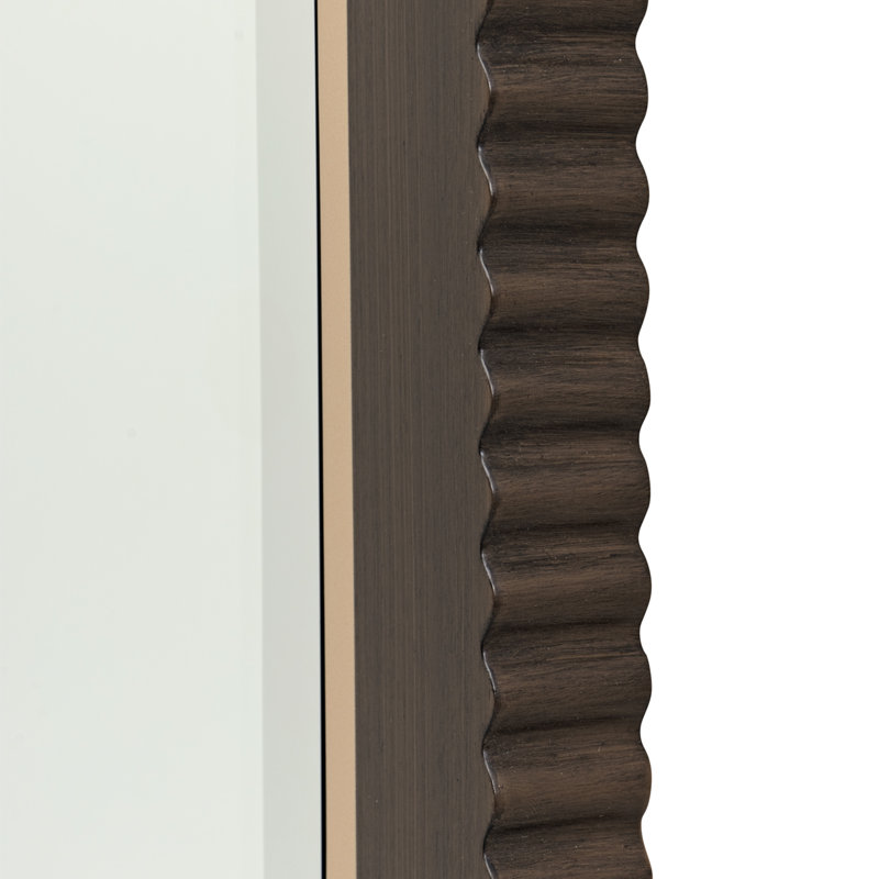 West Kensington Vanity Mirror, Espresso Wood