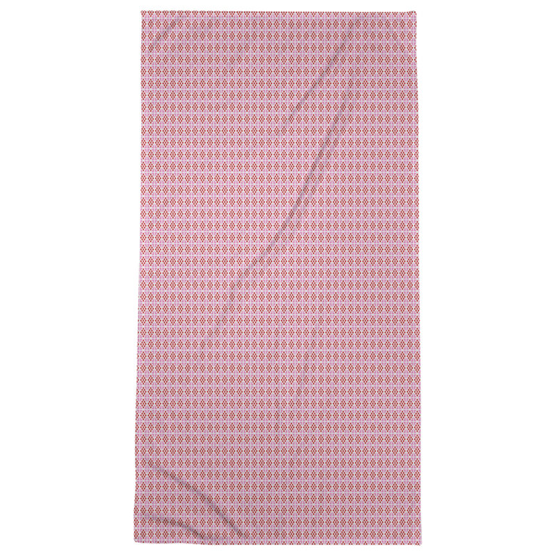 Beach Towel, Pink, Microfiber