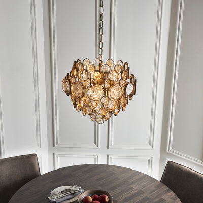 Indiana 1 -Light Crystal LED Chandelier