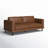 Fulks 84'' Leather Sofa-50189239