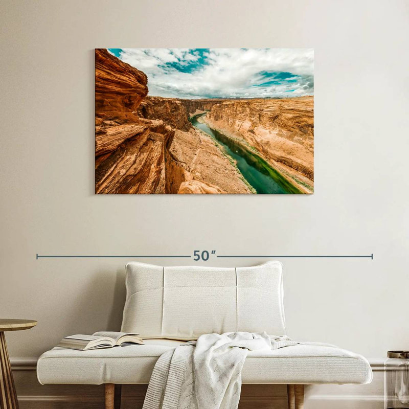 Colorado River Course, 26" H x 39" W