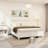 White  Full Bed Frame with Headboard