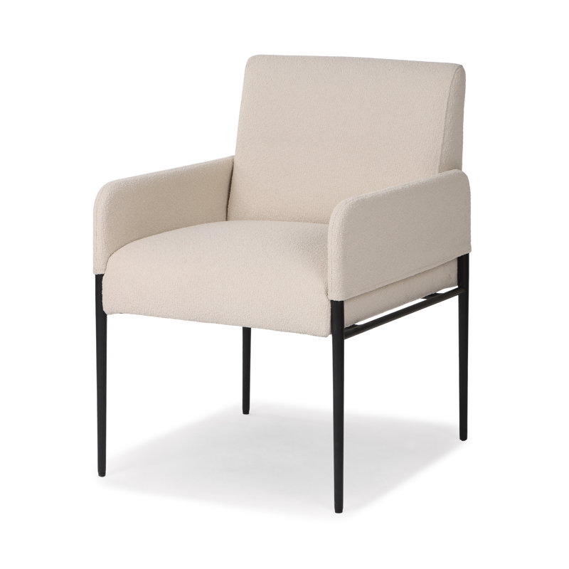 Lucinda Boucle Dining Armchair