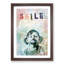 Smile in Abstract by Banksy - Framed Print-55739713-55739714