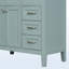 Armoire de salle de bain 36 po avec tiroirs, lavabo non inclus-1867155159