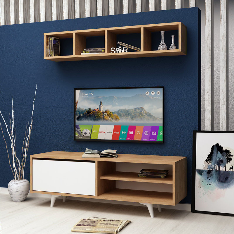 Pamula Unfinished TV Stand