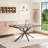 55.11"-70.86"Retro Rectangular Stretch Dining Table-979097056