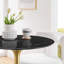 Table de bar Lippa, plateau rond en marbre artificiel, par Modway-410900531-410900533-410900535