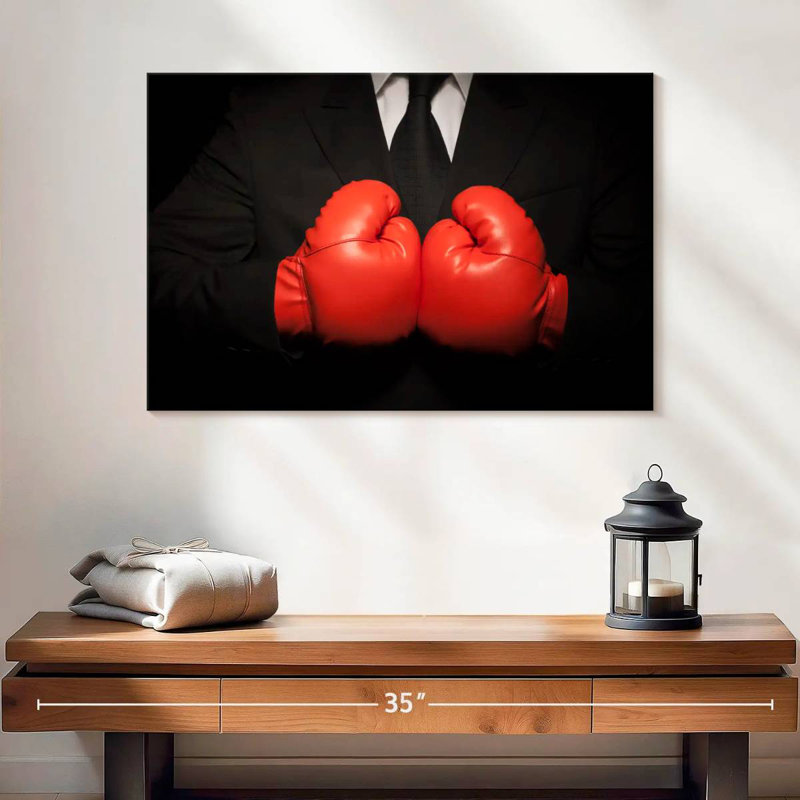 Boxer homme d'affaires Sireci, H 8 po x l 12 po