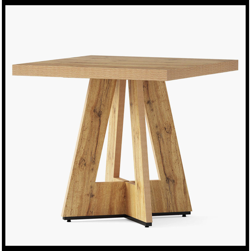 Table de salle à manger 31,5 ", table de salle à manger carrée pour 2 à 4 personnes