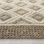 Tapis beige en laine / coton tissé à la main Kentshire-214405699