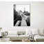 Marilyn sur balcon, toile encadrée-36978137