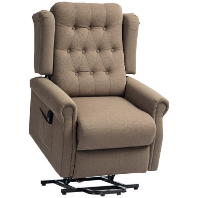 Bamir 94cm Wide Lift Assist Wing Chair Recliner