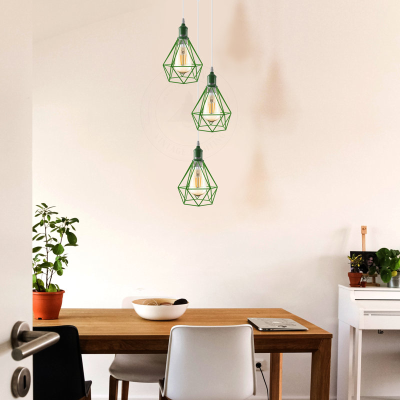 Alfie-Lee 3 - Light Pendant, Yes, Green