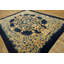 Tapis bleu antique en laine noué à la main Pékin