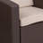 Alderman Faux Rattan Chair with All-Weather Cushion-714059139