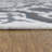 Hand Knotted Sumak Wool Contemporary White | Charcoal Rectangle Indoor Area Rug-1147394593