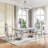 Metal Base Dining Table-1806050433-1806050557