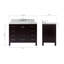 Meuble-lavabo simple 42 po Cambridge-88398706
