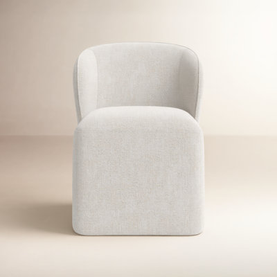 Niha Swivel Linen Dining Chair