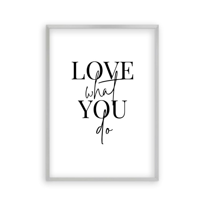 Print, 61 cm H x 43 cm W, Matt Silver Frame