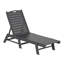 Chaise longue d'extérieur en PEHD Laguna-82415087