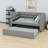 Prakesh Upholstered Daybed with Trundle