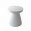 Table d'appoint d'extérieur robuste en faux terrazzo