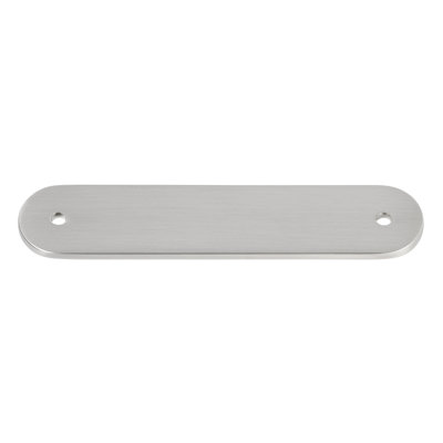 GlideRite Hardware 4-3/4 in. Rounded Backplate 3-3/4 in. Center to Center, 5343-96