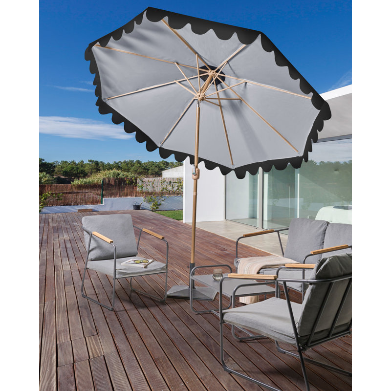 270cm Market Parasol, Grey