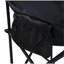 2 chaises de camping d'extérieur pliables / portatives, sac de transport, noir