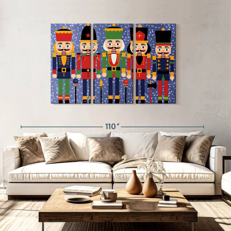 Nutcracker, 48" H x 74" W