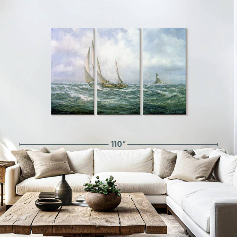 Mehar Fastnet Abeam, 48" H x 74" W