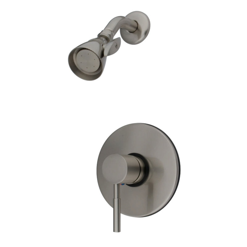 Kingston Brass Concord Single-Handle Pressure Balanced Shower Faucet, Brushed Nickel