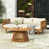 Beige Cushion/Teak Frame is out of stock selected