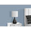 Lighting, ensemble de 2, lampe de table h, 18 po, métal noir, abat-jour, contemporain