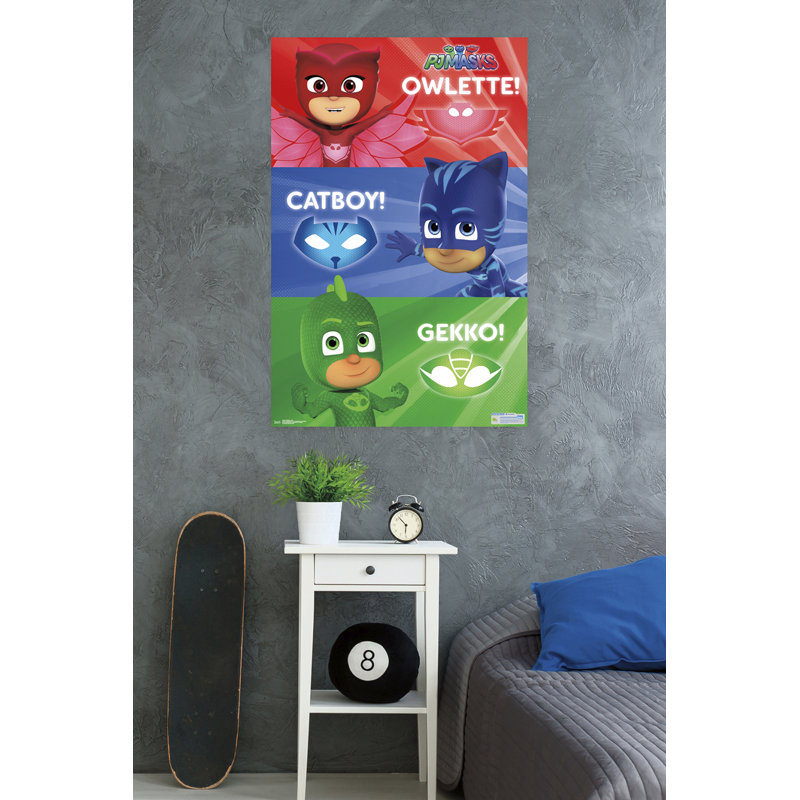 « pj masks-impression sur papier trio »