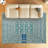 Large Area Rug 9x12 Vintage Rug Non Slip, Thin Washable Oriental Carpet, Soft Non Shedding Floor Covering, Low Pile Foldable Printed Mats for Open Spaces Office Hotel, Green-513155484-513155425